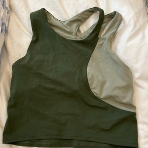 Lululemon green top